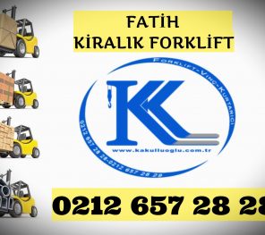 Fatih Kiralık Forklift