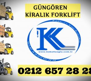 Güngören Forklift Kiralama